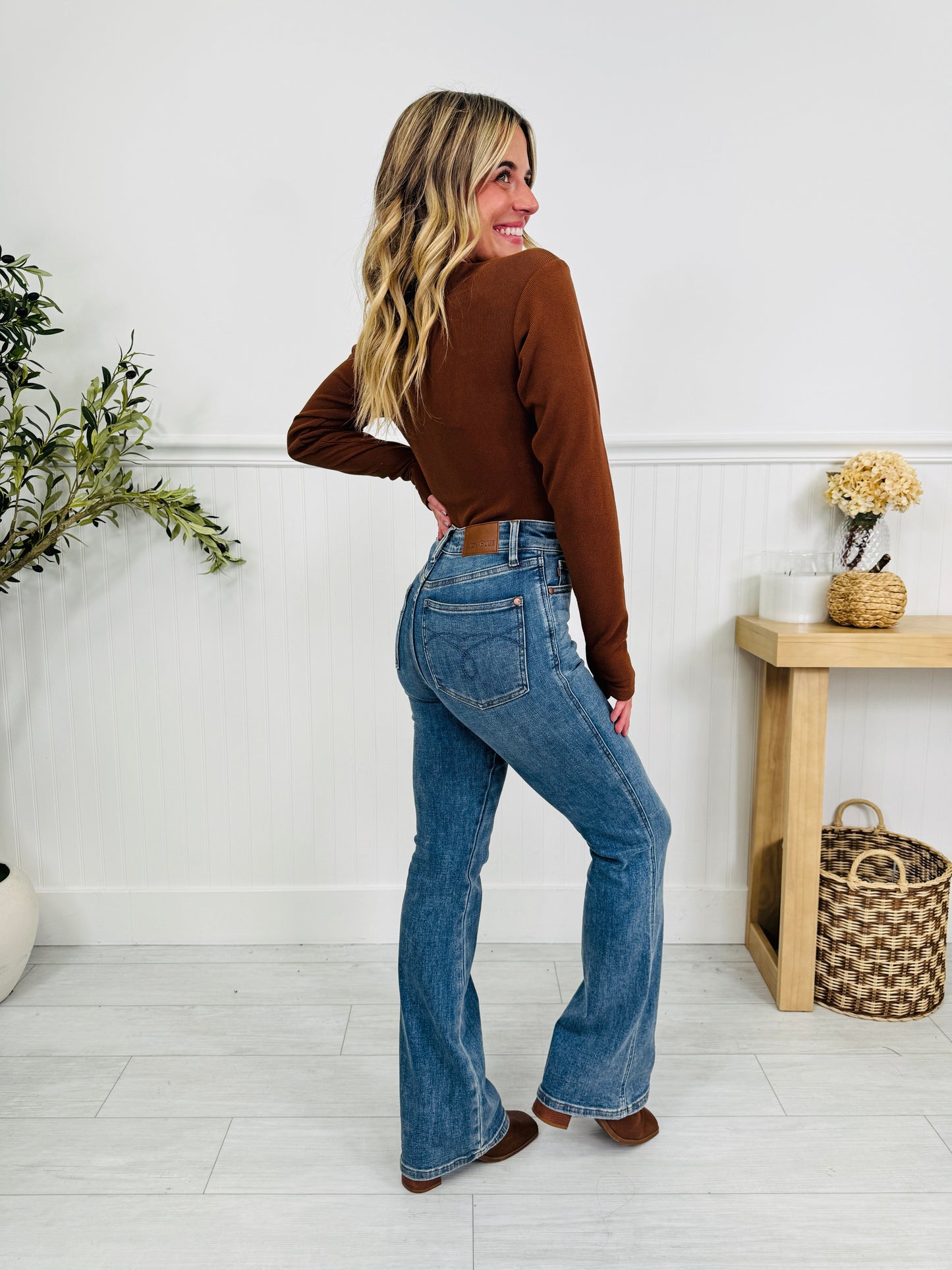 Judy Blue Tried & True Tummy Control Bootcut Jeans In Multiple Inseams