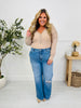Relaxed & Ready Wide Leg Tummy Control Jeans In Multiple Inseams