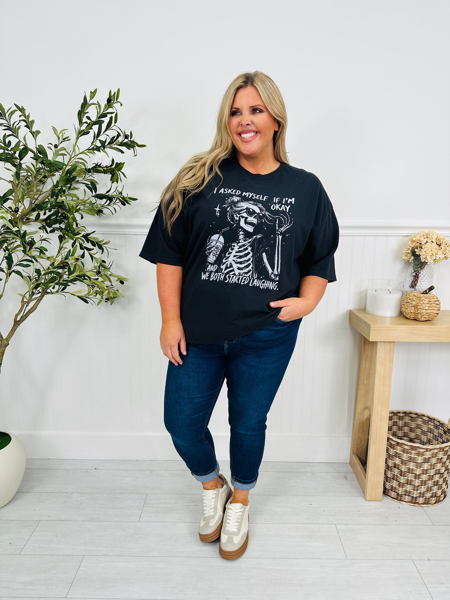 I Asked Myself If I'm Okay Graphic Tee