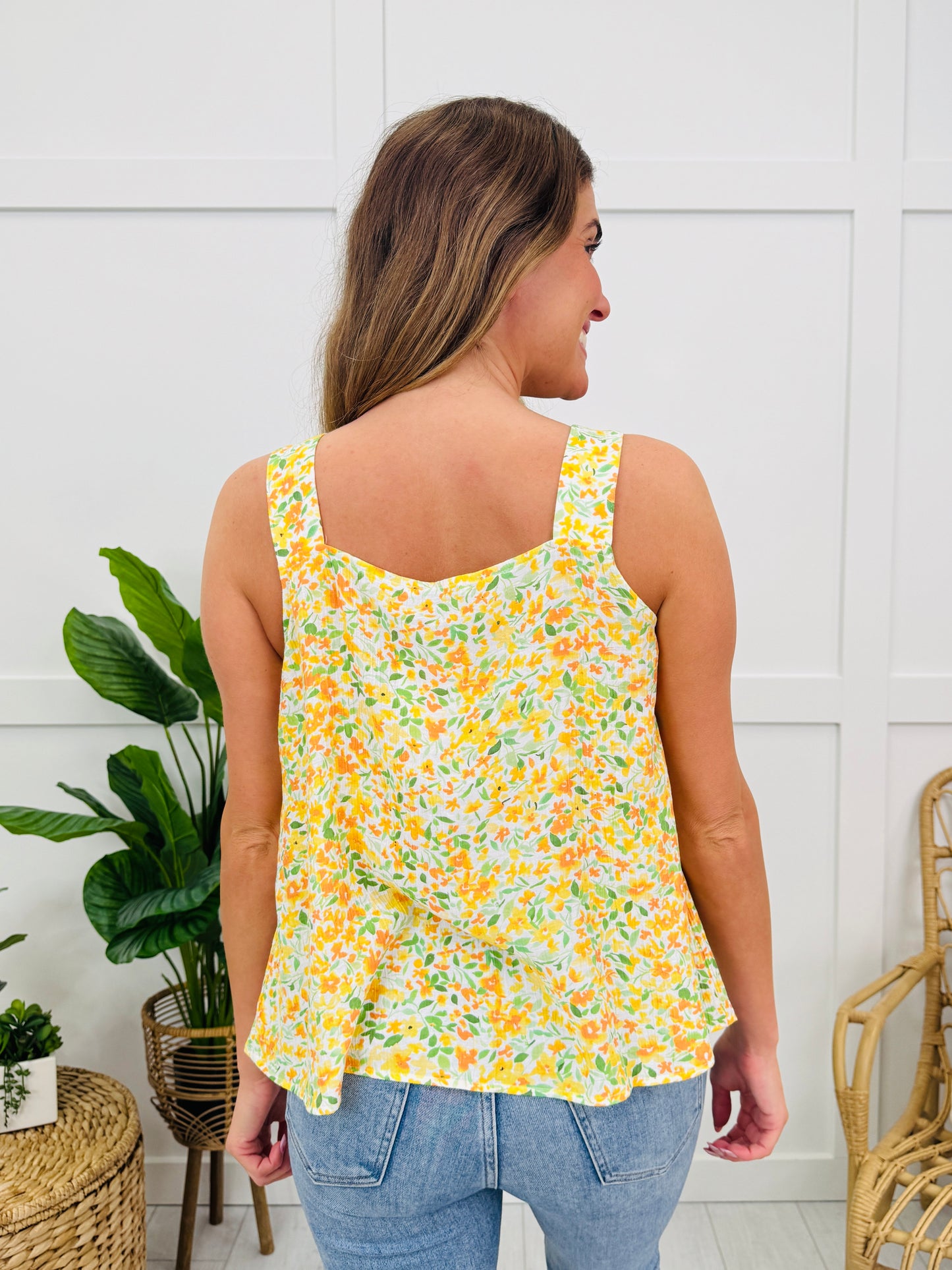 Honeylight Blooms Tank Top