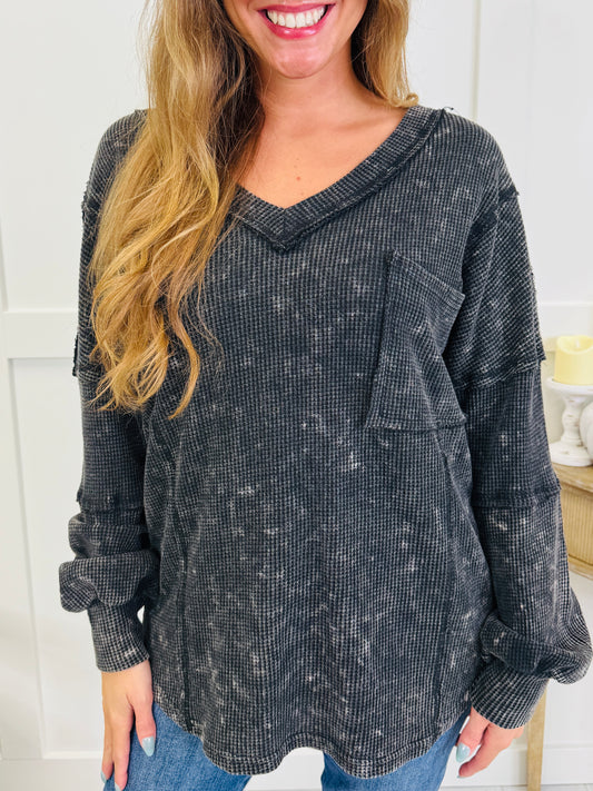 Woven In The Moment Top In Multiple Colors