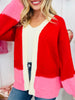 Crushing On Colorblock Cardigan