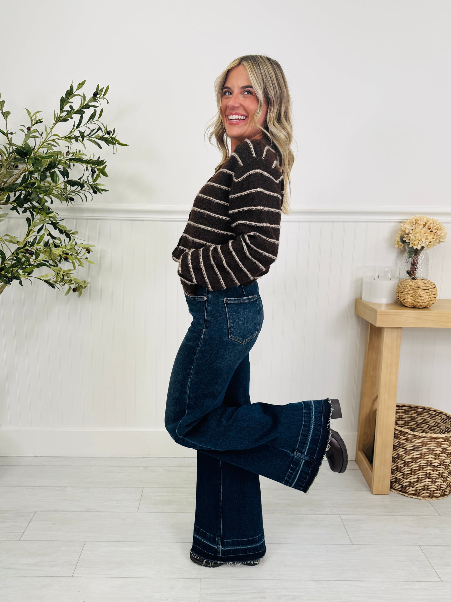 Best Dressed Tummy Control Retro Wide Leg Jeans