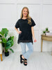 Sunwashed Mood Top In Black