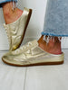 Weekend Runaround Sneakers In Gold