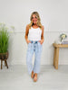 Current Crush Cropped Wide Leg Tummy Control Jeans