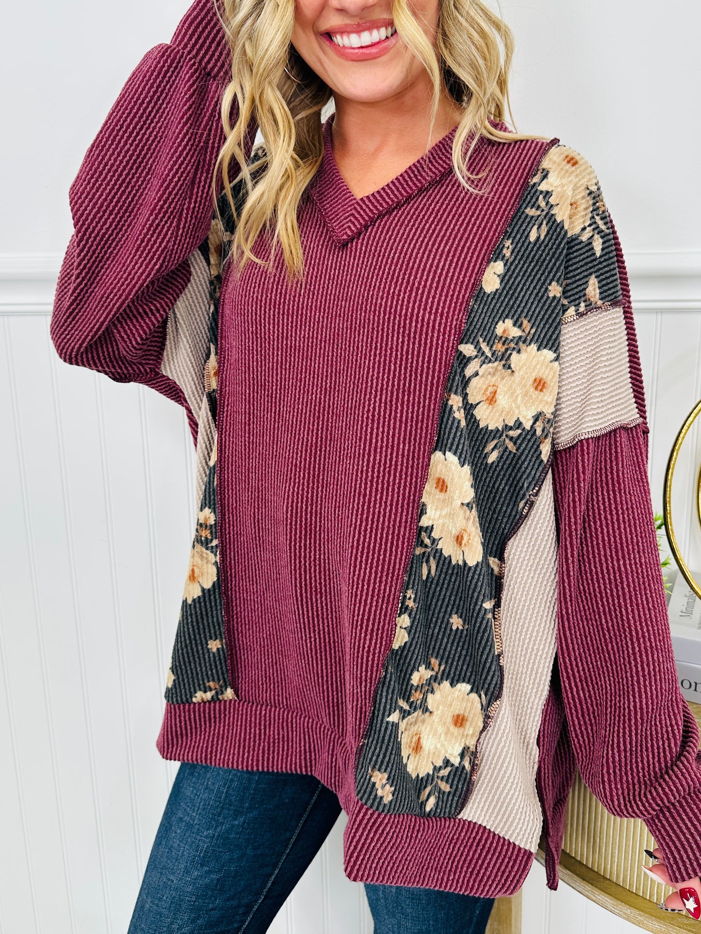 Winter Bloom Top- Multiple Colors!