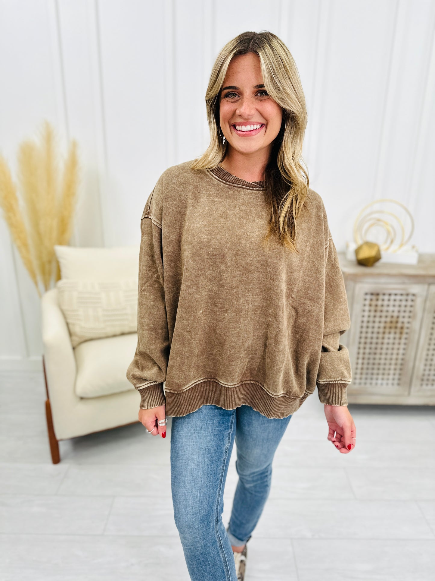 DOORBUSTER! Cozy Nights And Good Company Pullover- Multiple Colors!