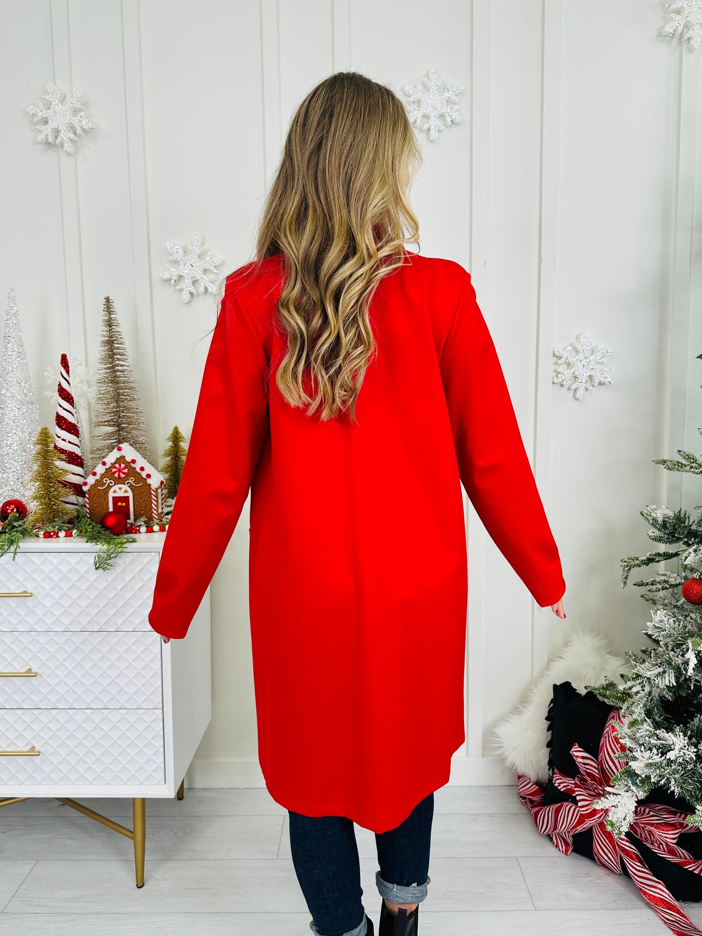 Runaway Weather Jacket in Red