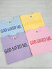 God Saved Me Graphic Tee in Multiple Colors