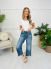 Judy Blue Mystical Magical Rigid Magic Cropped Wide Leg Jeans