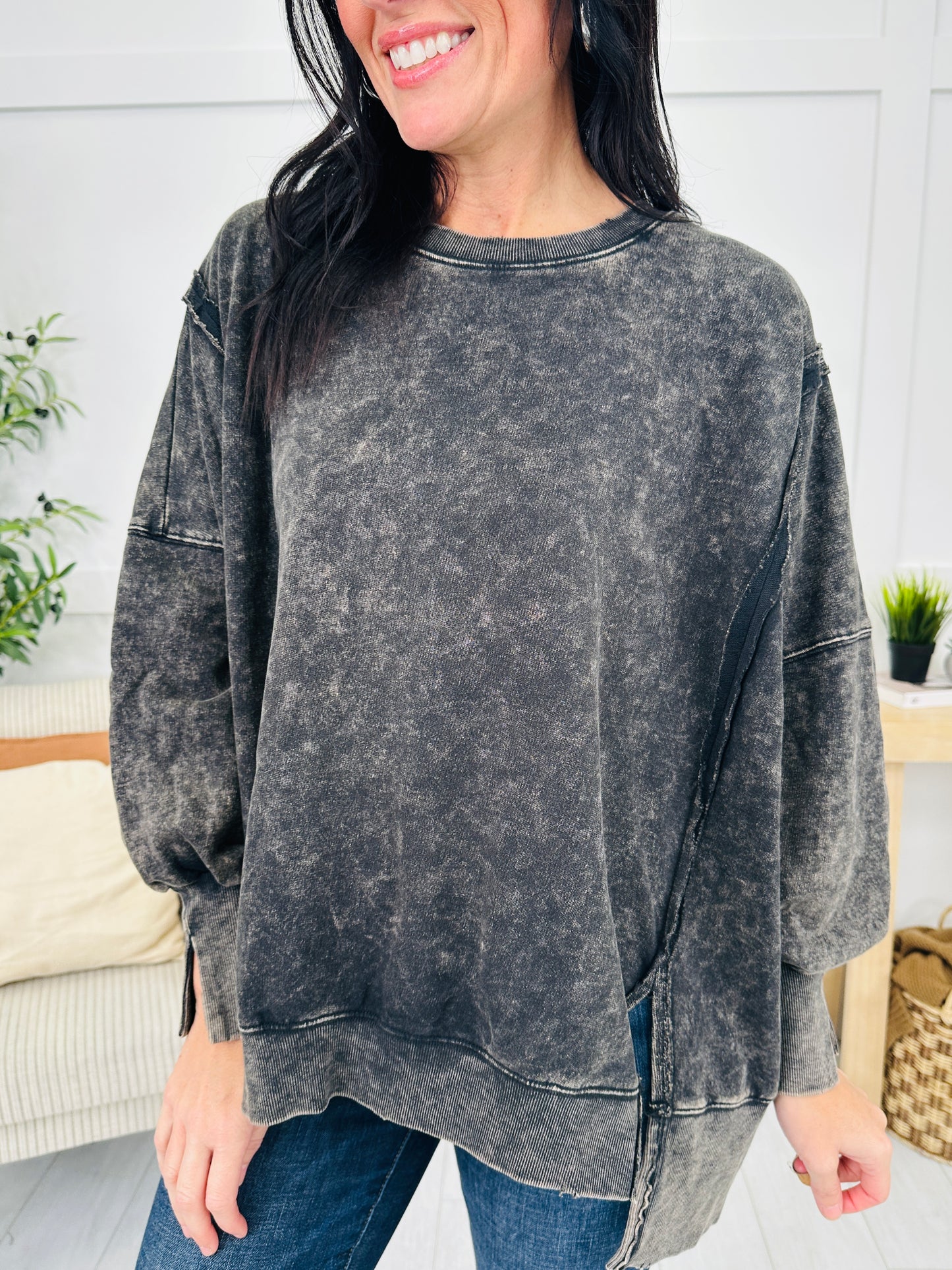 The Fadeaway Pullover- Multiple Colors!