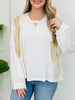 Effortless Blend Top in Off White