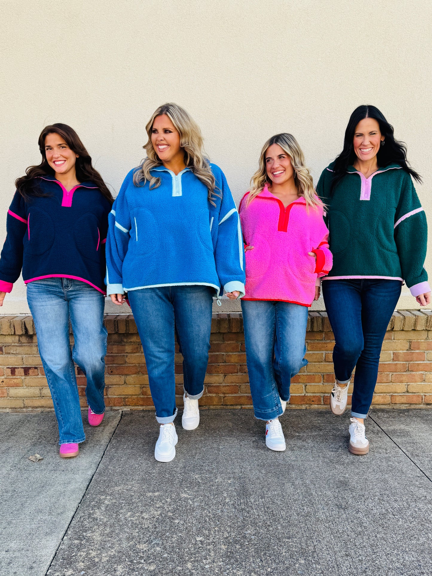 Plush Perfection Pullover In Multiple Colors