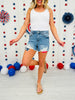 Judy Blue Land of the Free Shorts