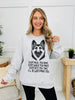 I'll Be Watching You Graphic Crewneck Sweatshirt