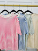 Laidback Lines Top In Multiple Colors