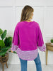 Striped Dreamer Pullover in Orchid