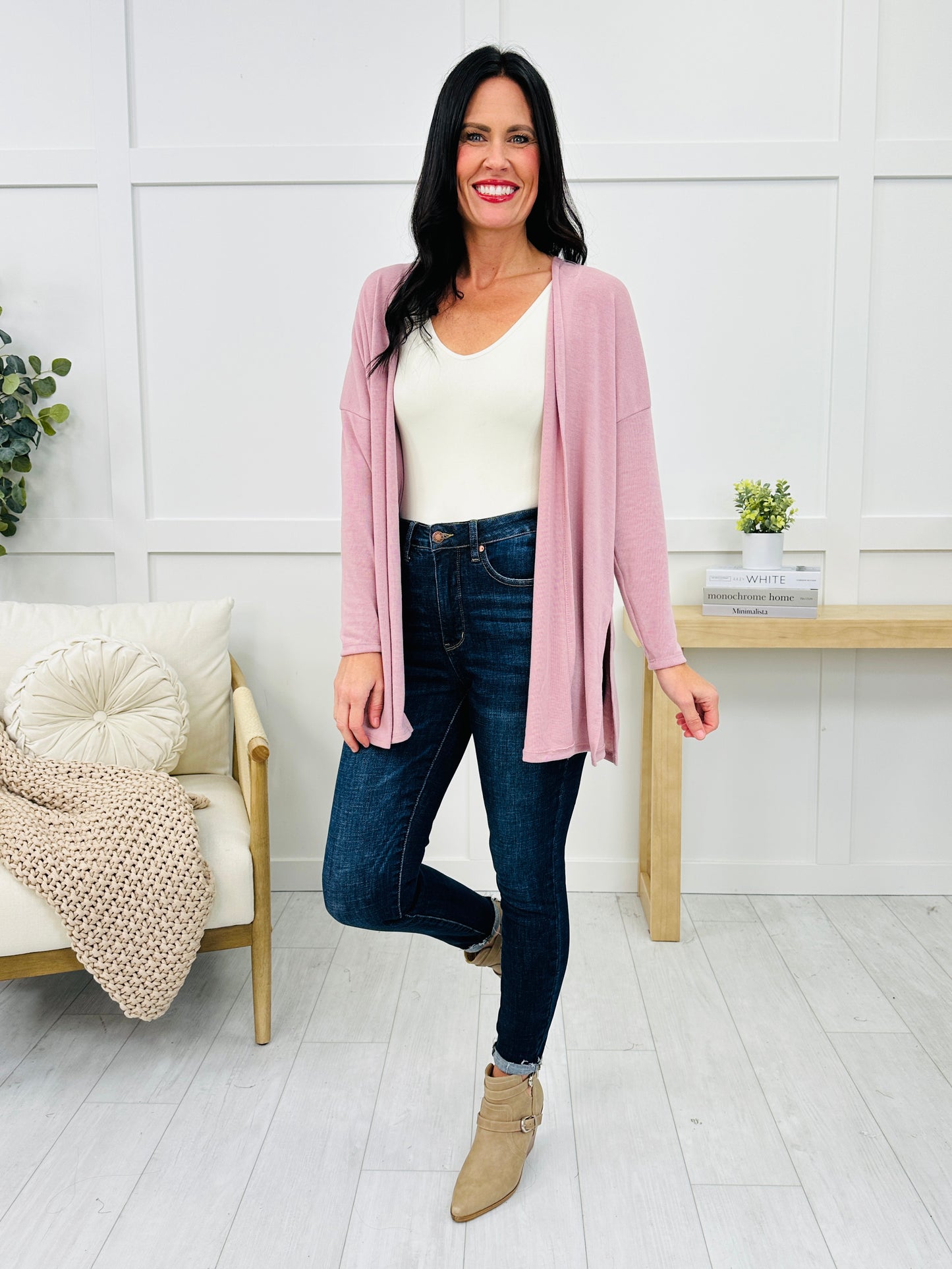 REG/CURVY The Comfiest Cardigan--Multiple Colors