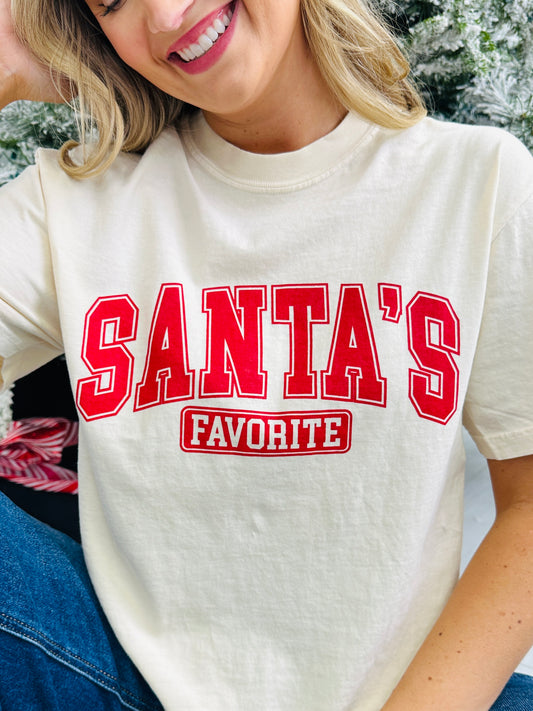 Santas Favorite Graphic Tee