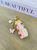 Floral Pop Keychain In Multiple Colors