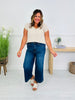 Judy Blue Set The Standard Tummy Control Ankle Wide Jeans