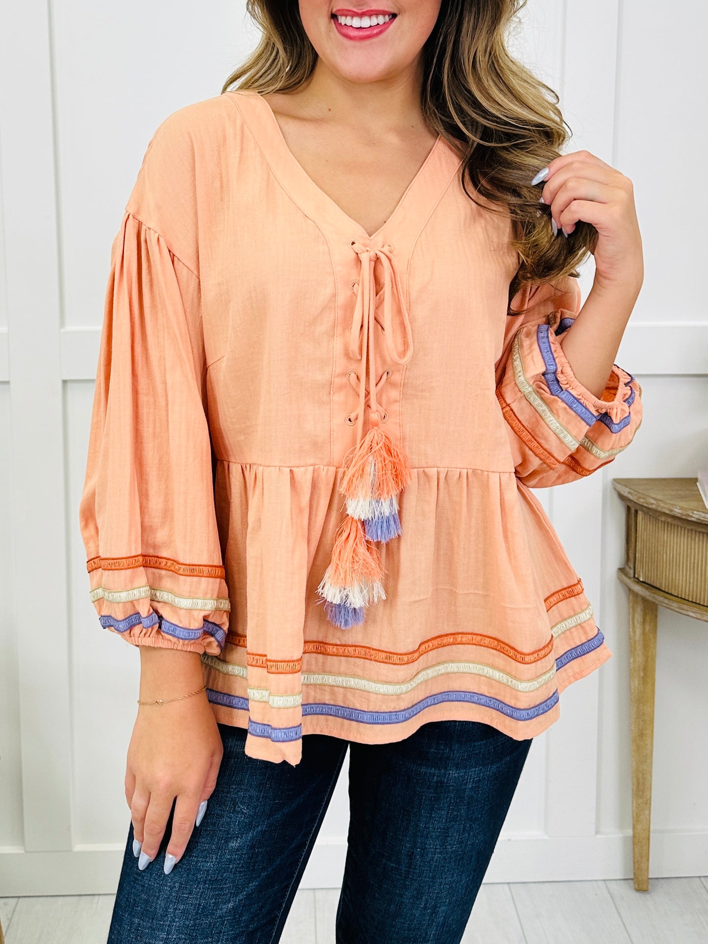 Peach Prairie Top