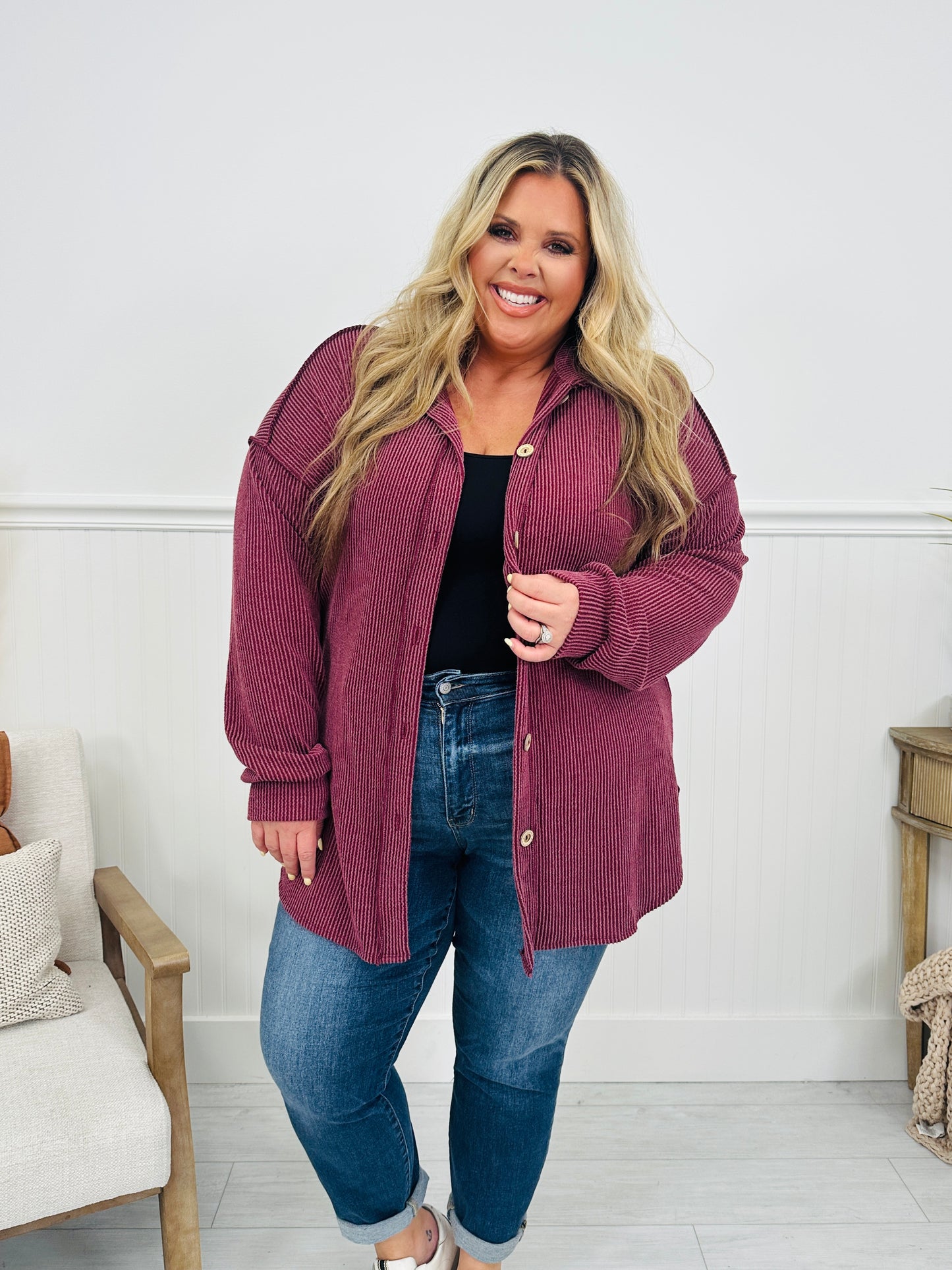 Fall Feelings Shacket In Multiple Colors