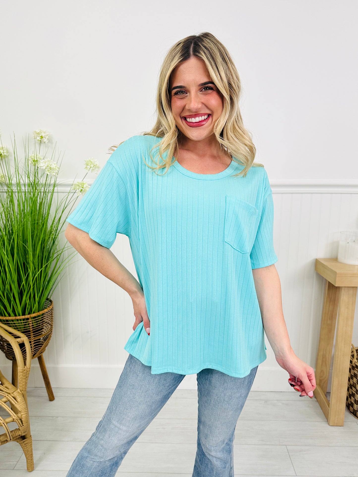 Pocket Full of Happy Top In Multiple Colors