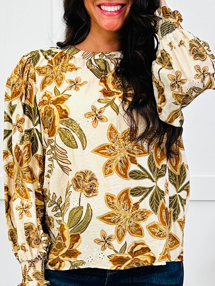 Golden Hour Garden Top