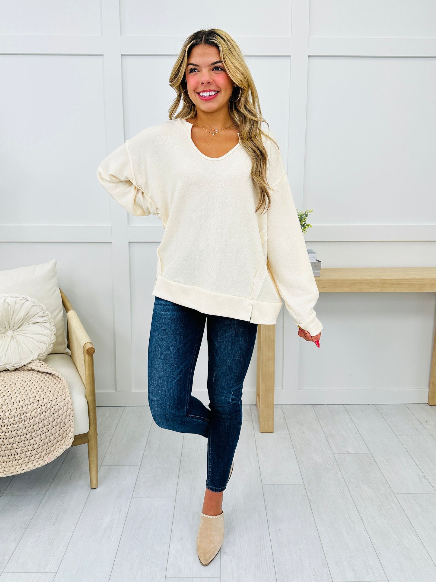 Reg/Curvy Casual Ease Top-Multiple Colors!