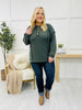 REG/CURVY Daydream Draped Long Sleeve Top- Multiple Colors!