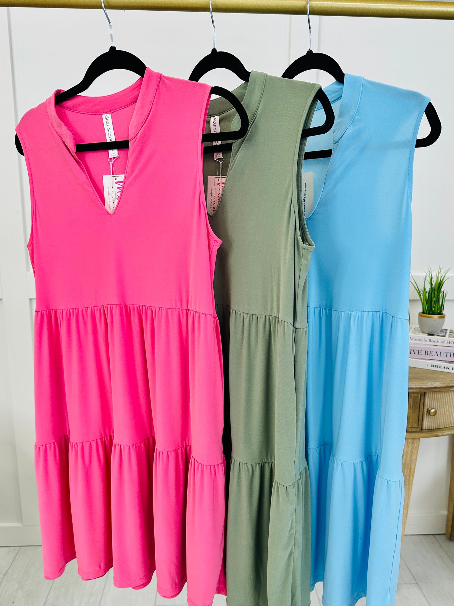 Seaside Sands Dress In Multiple Colors