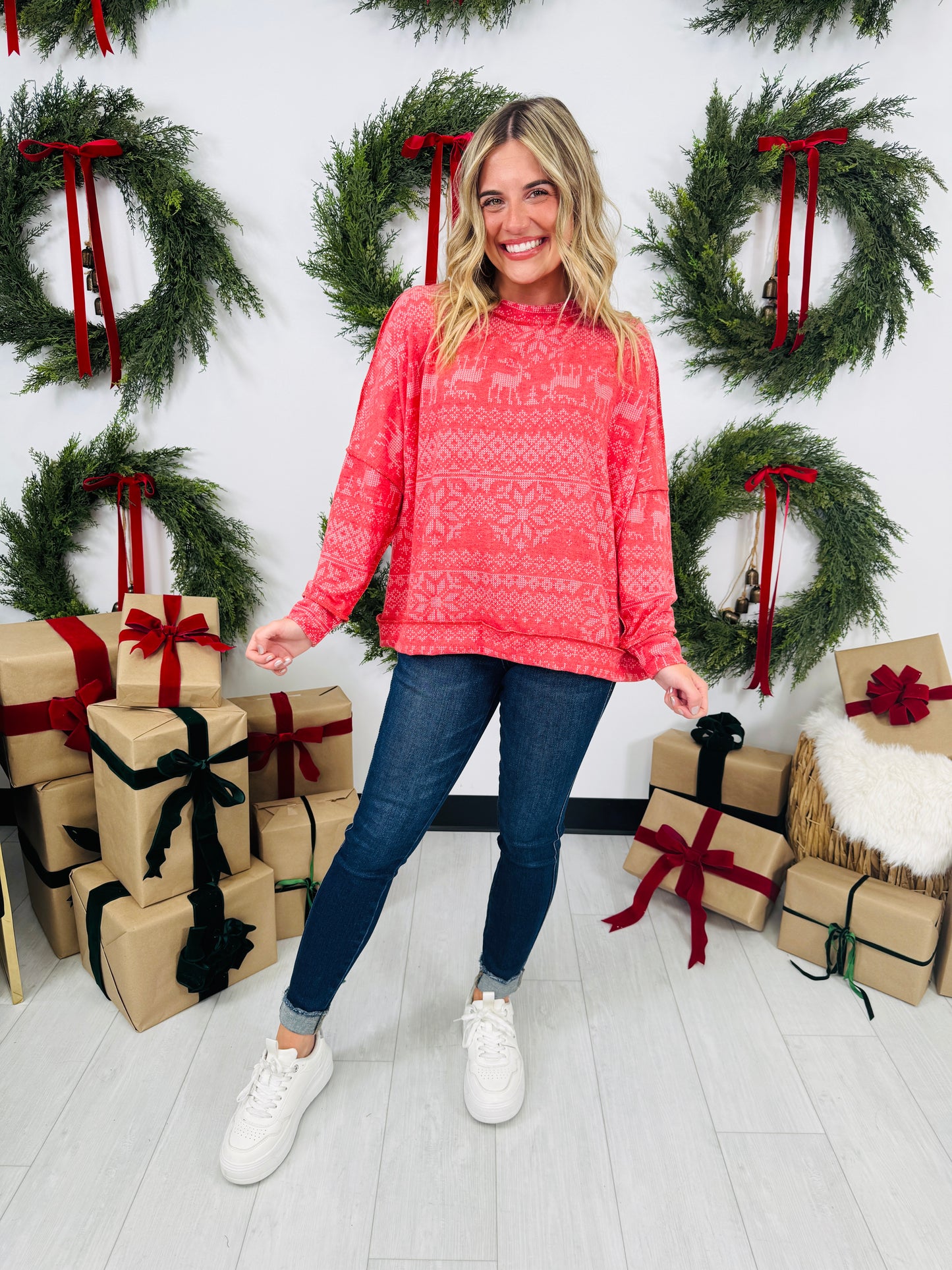 Cabin Cozy Top In Multiple Colors