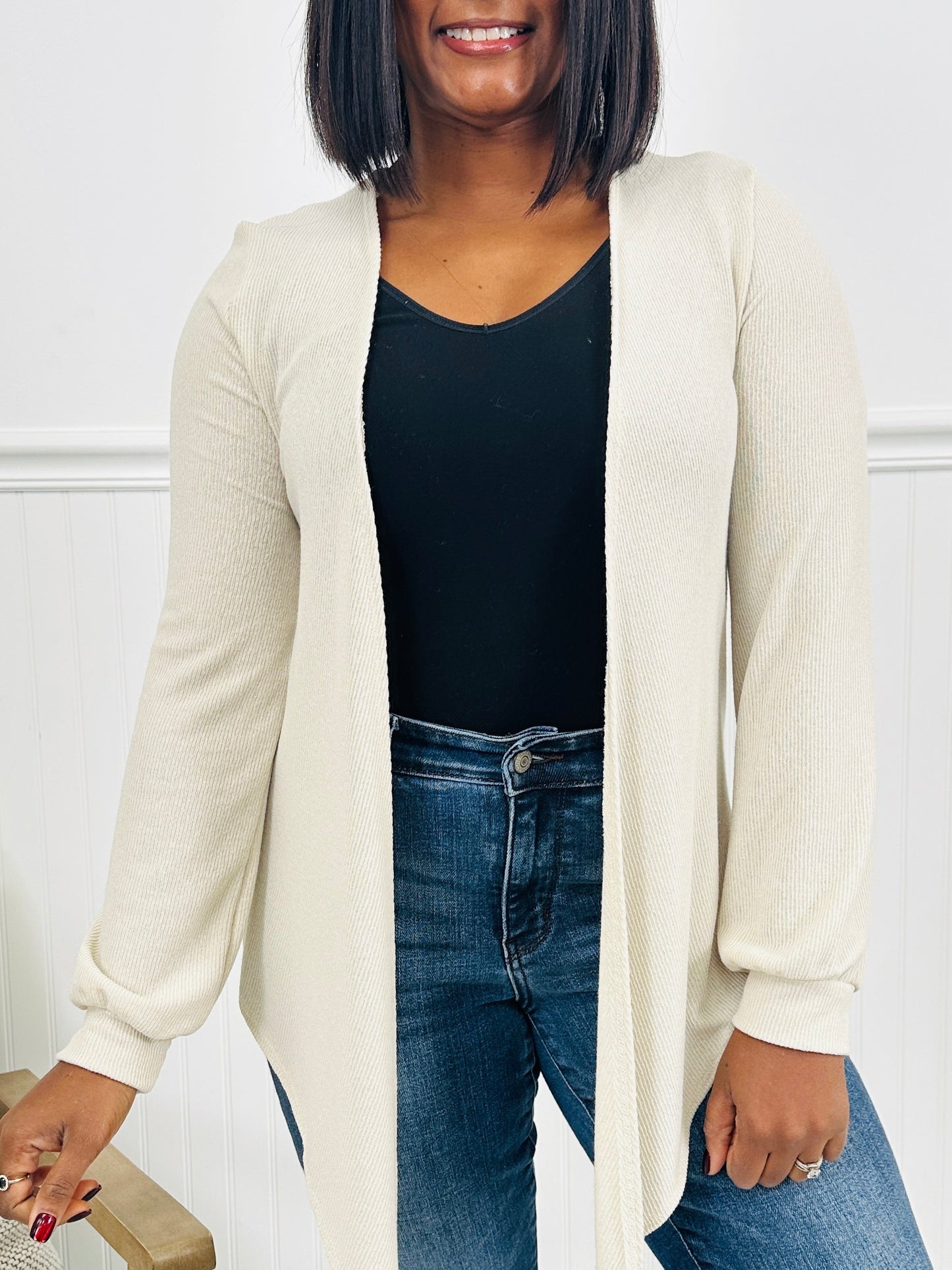 Bound In Basics Cardigan In Multiple Colors