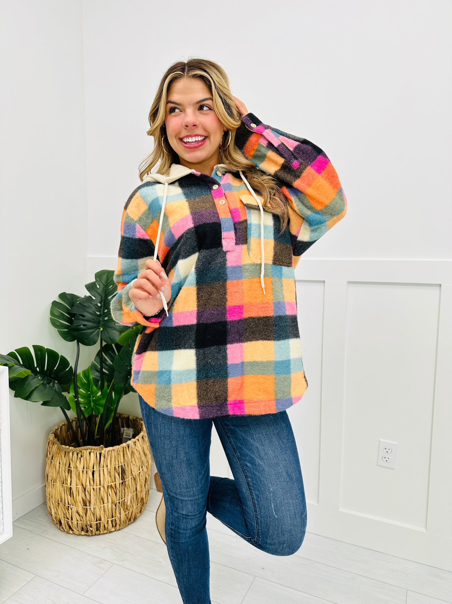 Plaid Parade Sweatshirt