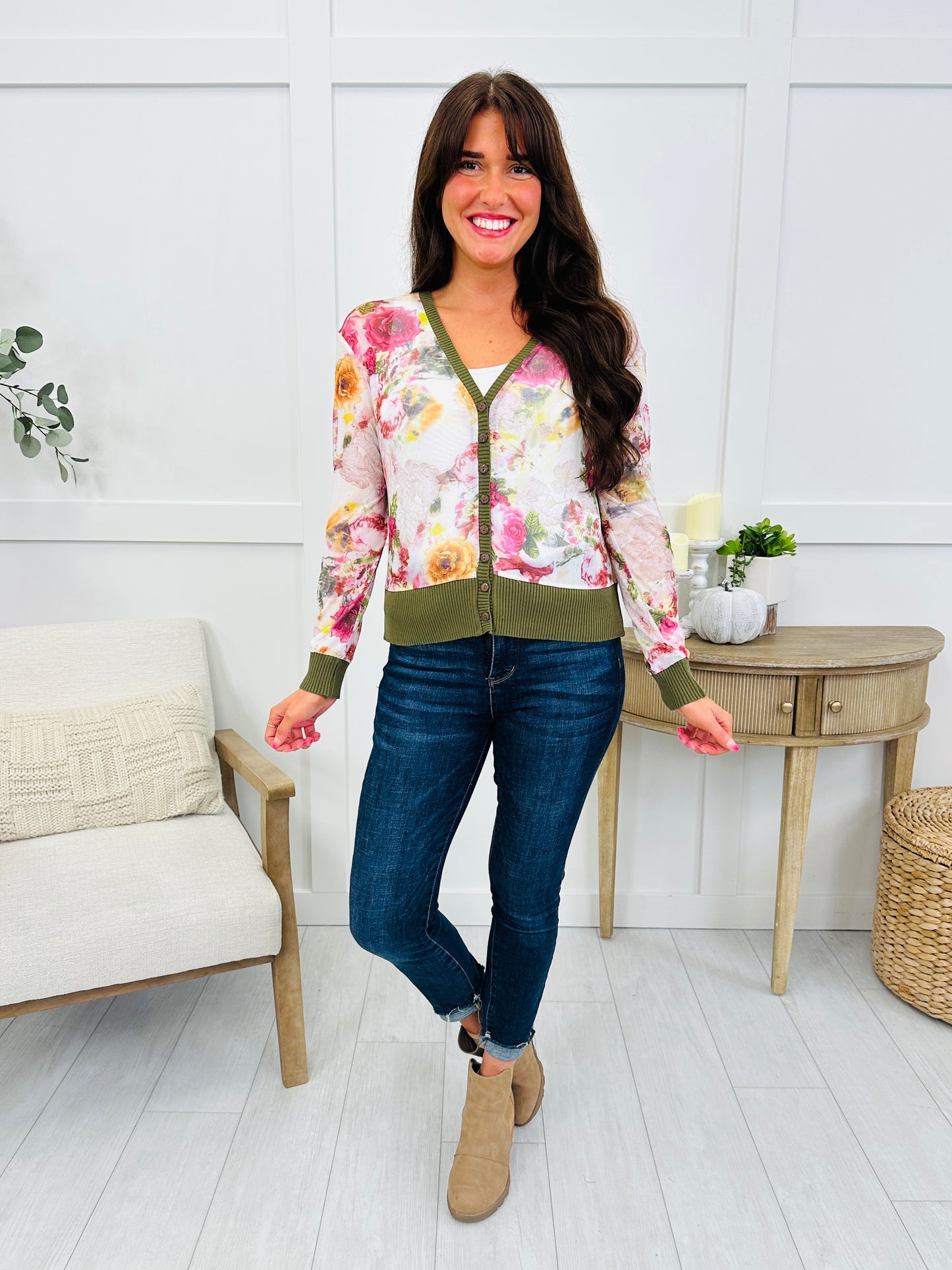 Vintage Bloom Cardigan