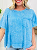 Faded Flirt Top In Multiple Colors
