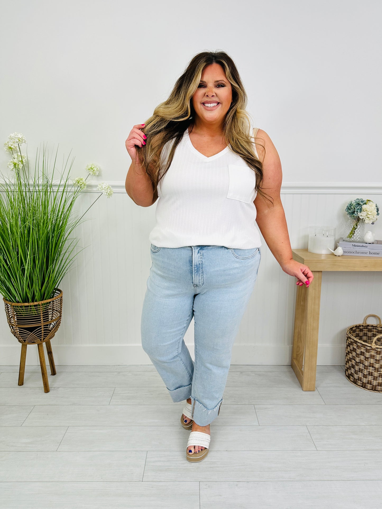 Spring Awakening Tummy Control Relaxed Fit Jeans