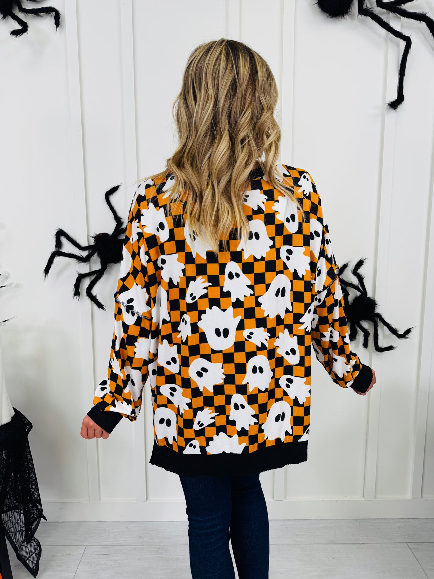 All Things Spooky Top In Ghost Print