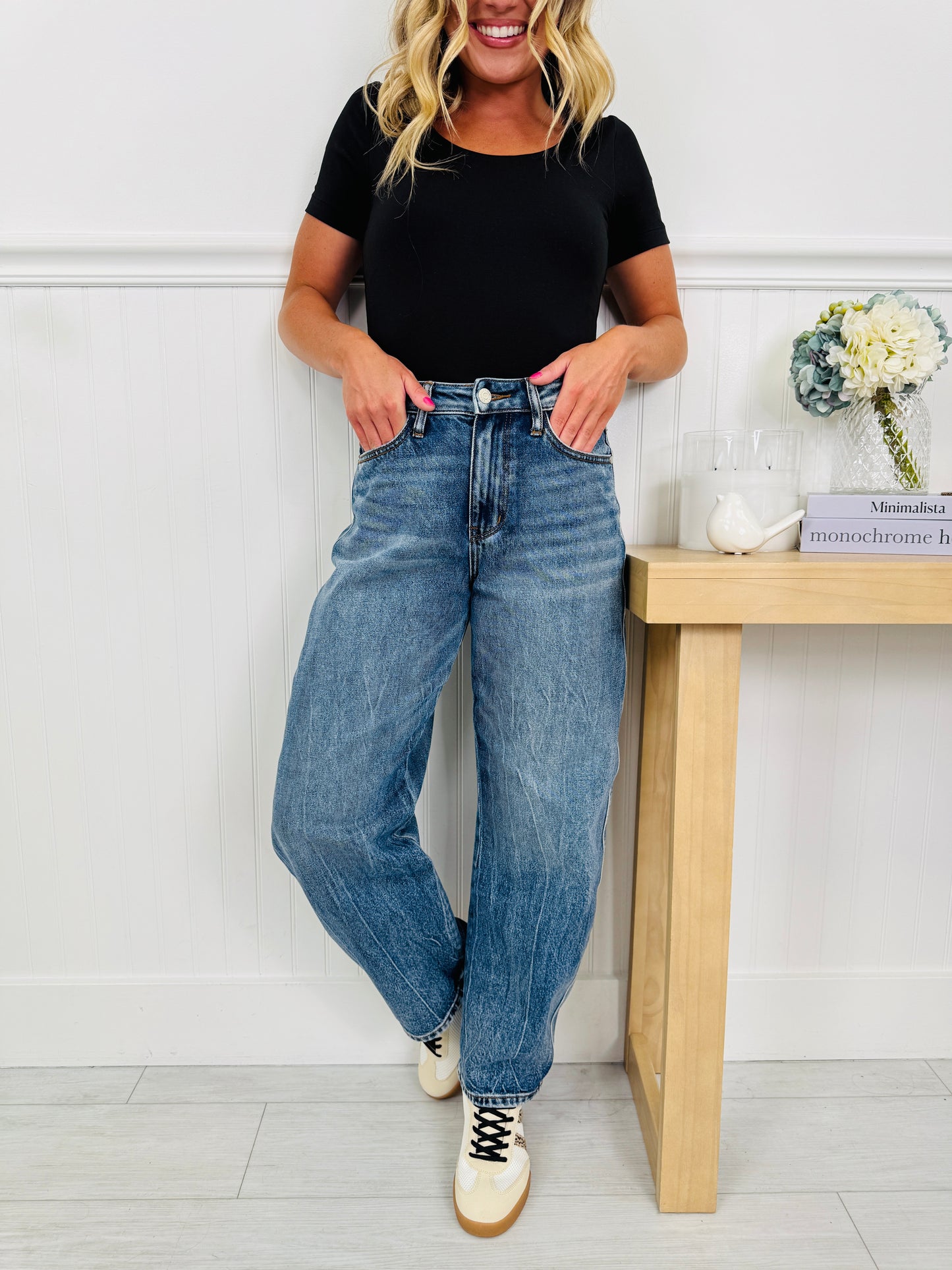 Judy Blue Better In Barrel Jeans In Regular And Petite