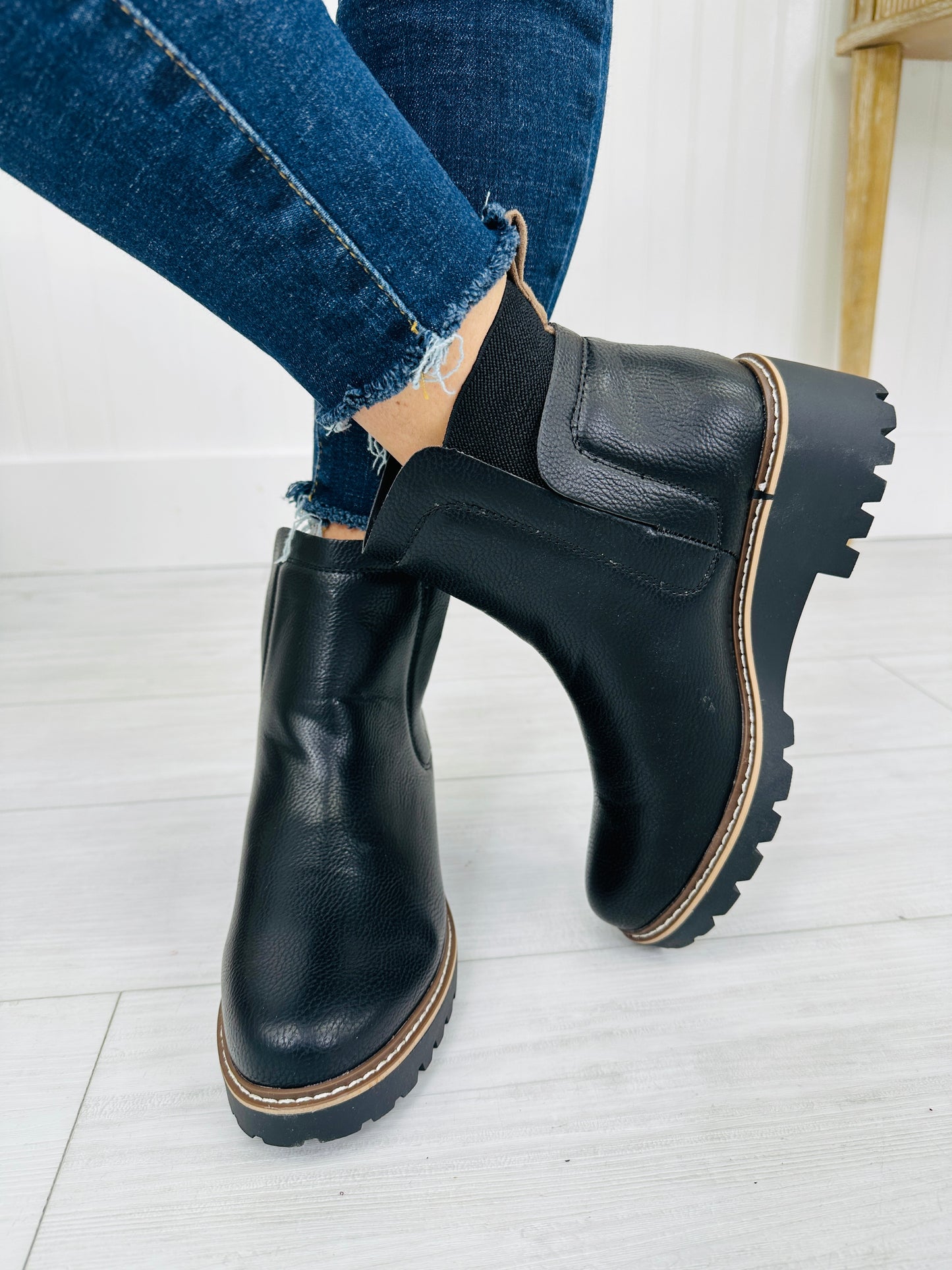 Midnight Rider Booties in Black