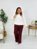 Judy Blue Cranberry Crush Retro Wide Leg Jeans