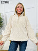 REG/CURVY Fuzzy Hug Pullover- Multiple Colors!