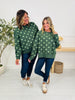 Dot Your Day Pullover In Green
