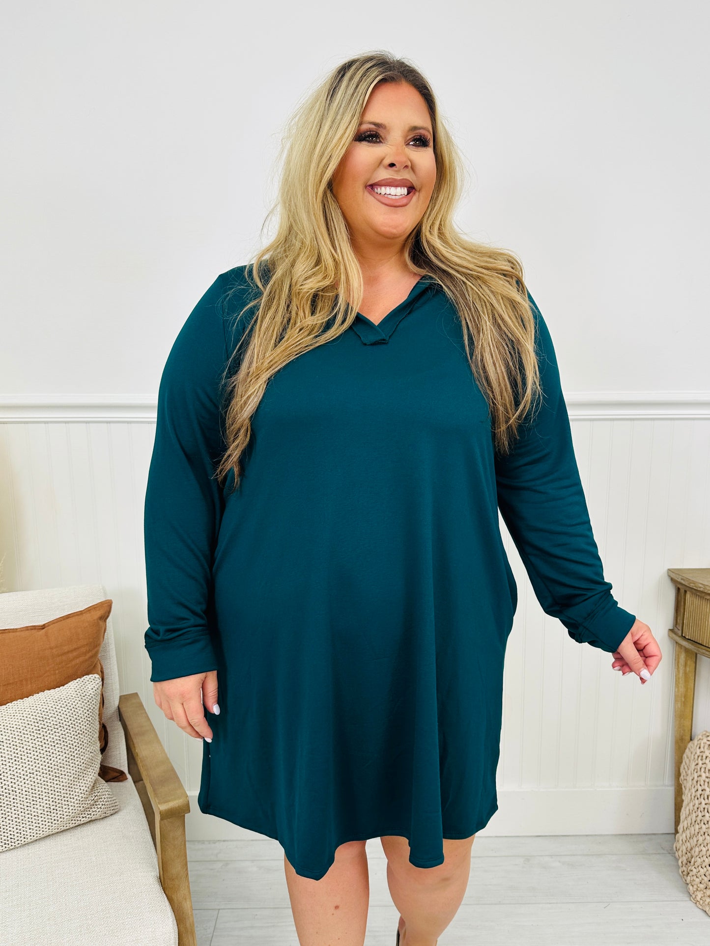 Fall Is In The Air Dress - Multiple Colors!