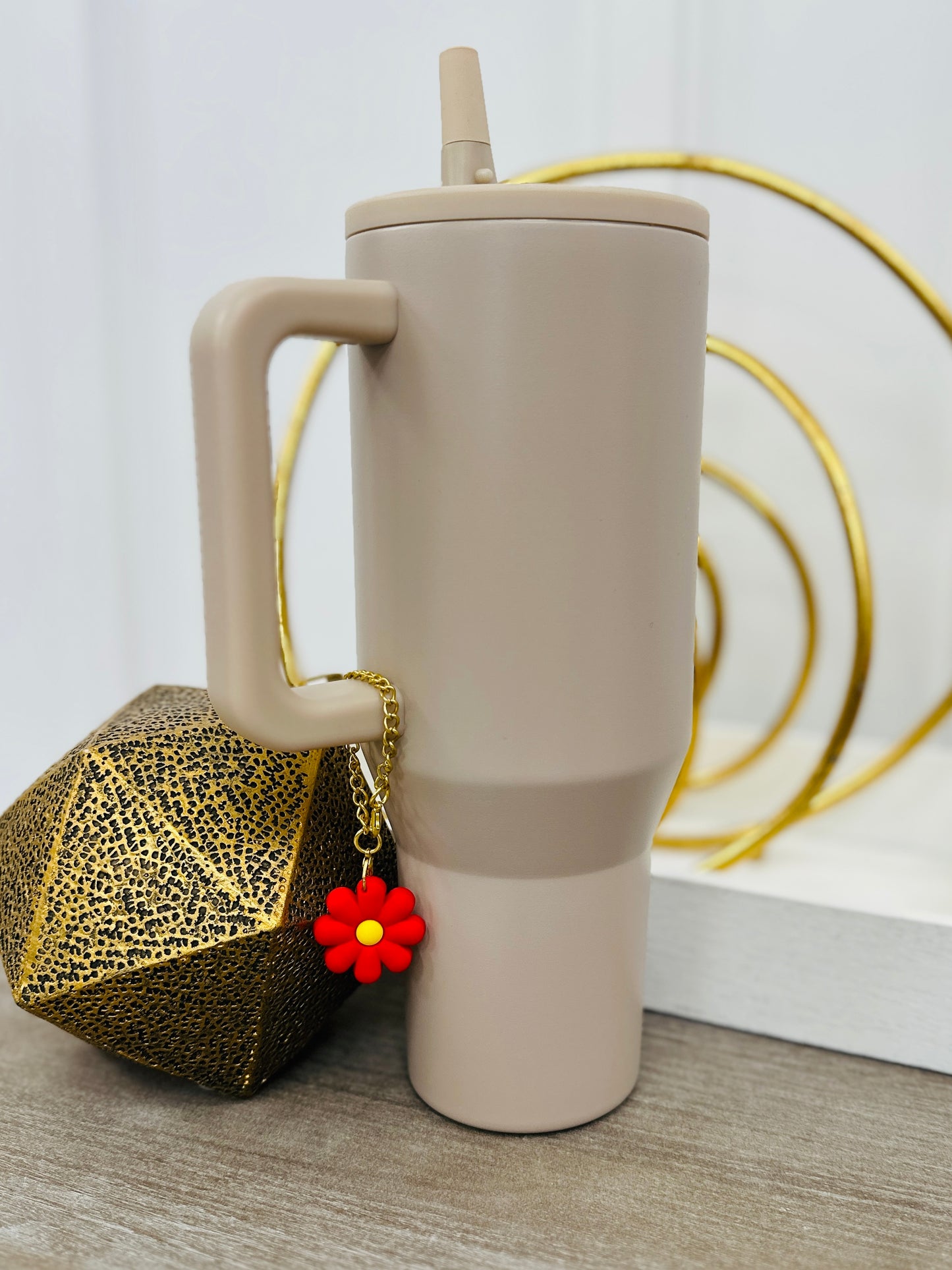 Restock! Daisy Tumbler Charm- Multiple Colors!