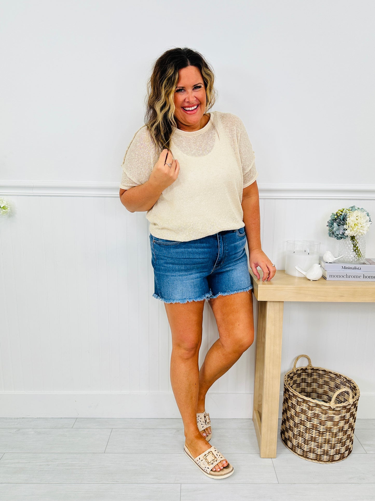 Judy Blue Summer State of Mind Shorts