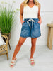 Judy Blue Comfort First Baggy Featherweight Shorts