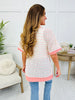 Stripe by Stripe Top In Pink